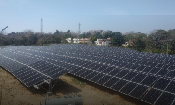 1 MW at Evaz Ayannaz Solar Park Una Himachal Pradesh 2