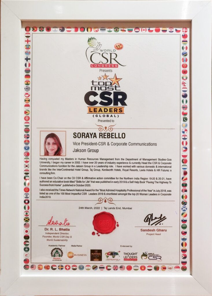 Topmost CSR Leaders Global 2022