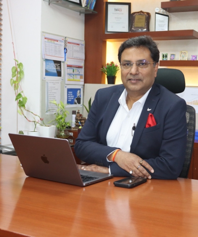 Mr. Anurag Garg CEO of Jakson solar