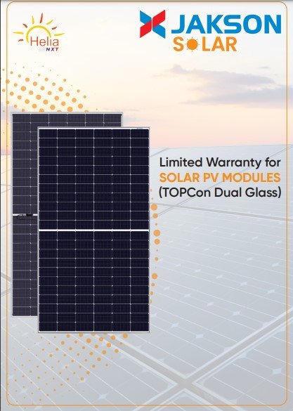 LIMITED WARRANTY FOR TOPCON DUAL GLASS MODULES A25