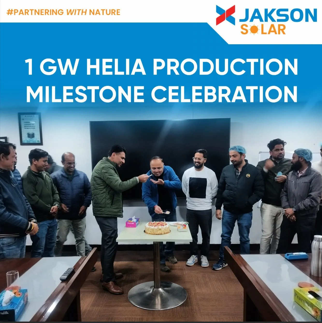 Celebrating 1 GW Helia Milestone A Proud Moment in Jakson Solar's Journey
