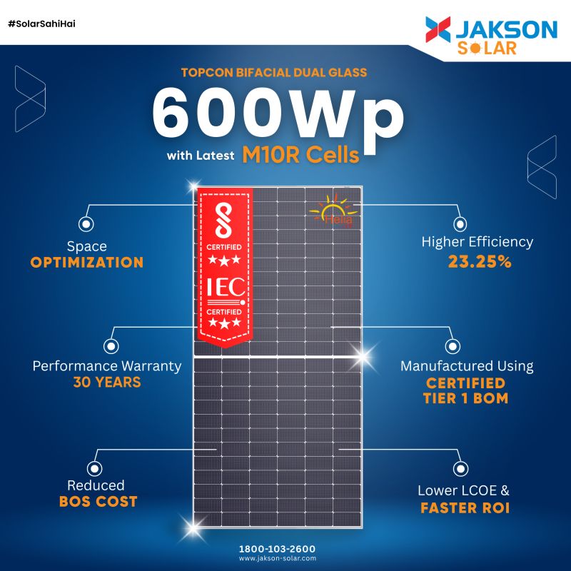 Next Gen 600 Wp Solar Module Smarter Solar by Jakson