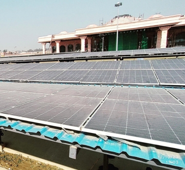 250 kW Solar Modules Installed at Ayodhya Airport by Jakson Solar
