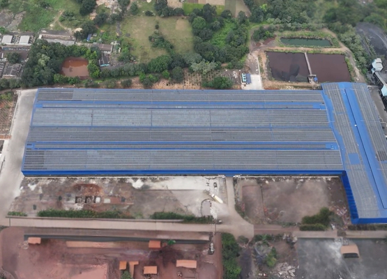 JSPL, Nalwa - Chattishgarh - Solar rooftop, Solar modules- jakson solar