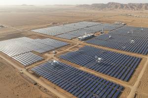 Indore News 97 Work On 60 MW Jalud Solar Power Plant Complete