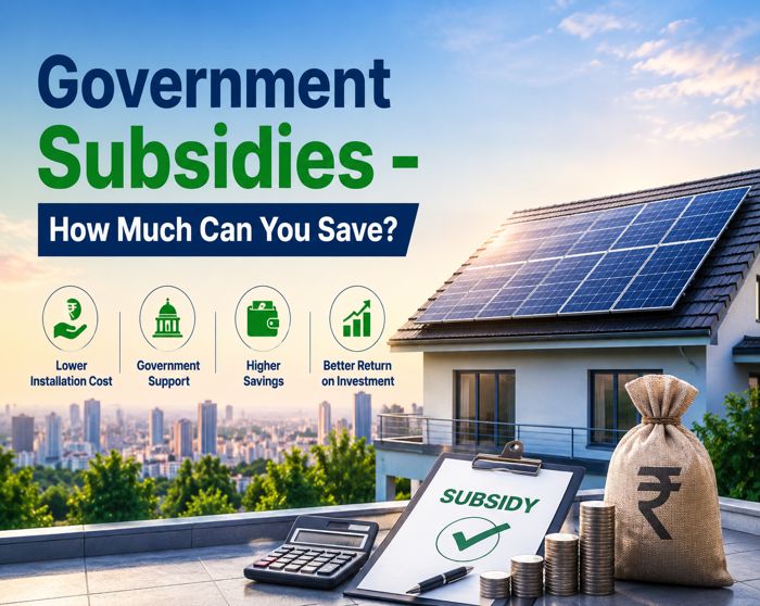 Government Subsidies How Much Can You Save Jakson Solar