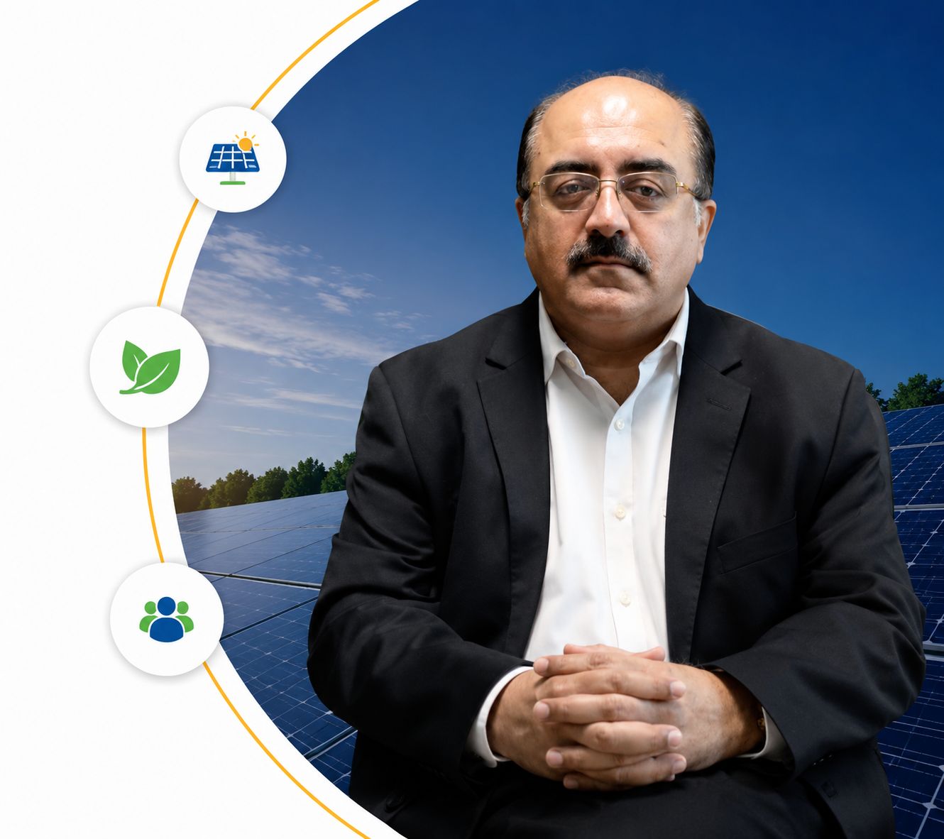 Mr. Gagandeep Chanana Jt. MD CEO of Jaskon Solar