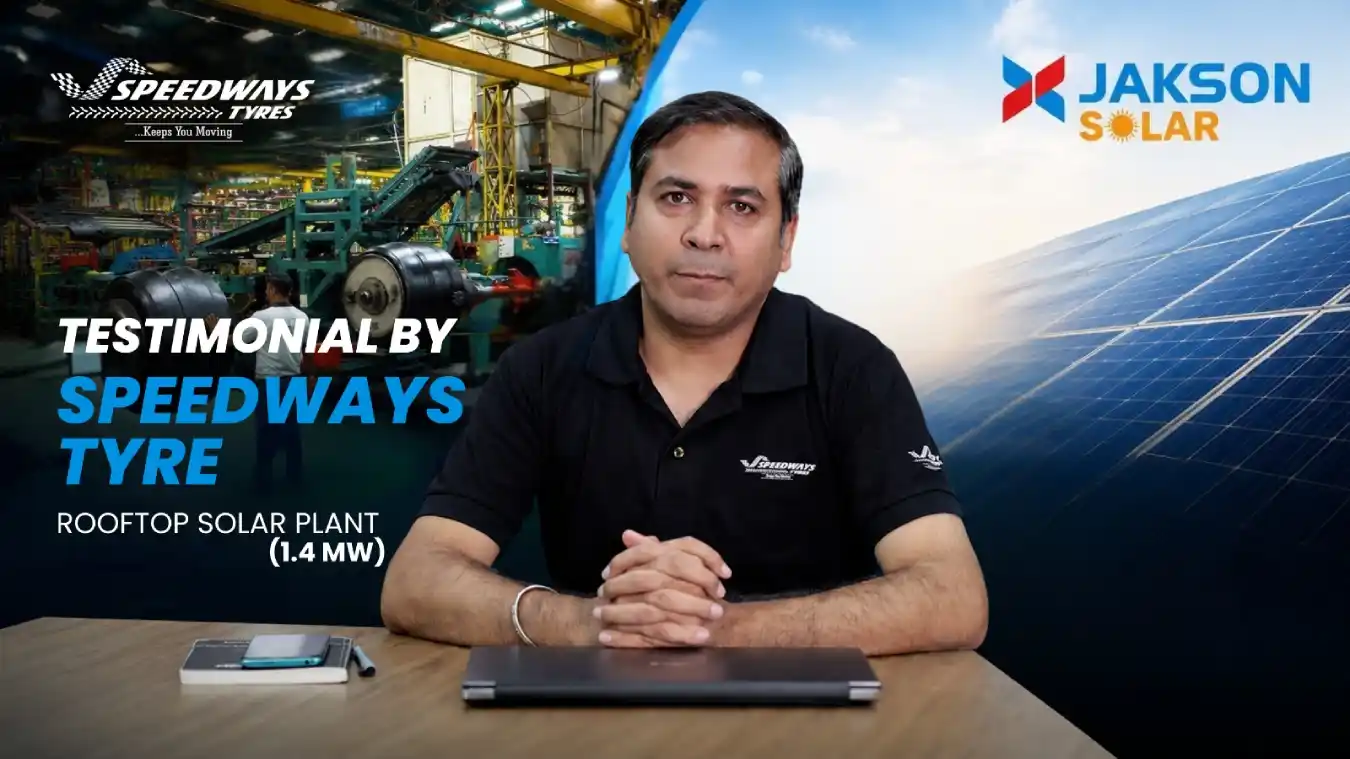 Testimonial by speedways tyre jakson solar