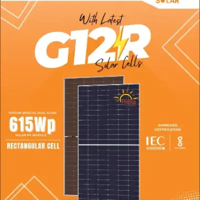 Jakson Solar 615 Wp Bifacial Panels for High Output