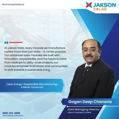 Jakson Solar Manufacturing Excellence for a Greener Future 2