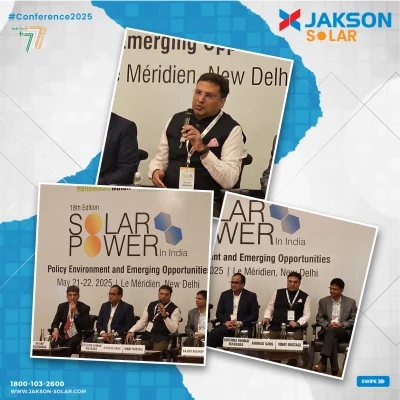 Jakson Solar at India’s Leading Solar Energy Conference 2
