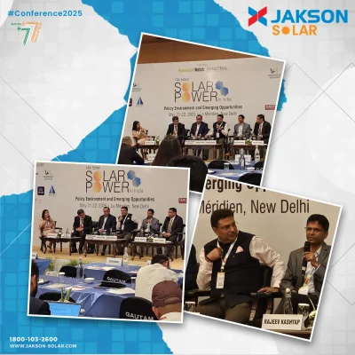 Jakson Solar at India’s Leading Solar Energy Conference 3