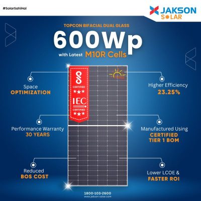 Next Gen 600 Wp Solar Module Smarter Solar by Jakson