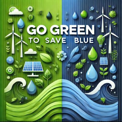 go green to save blue 1